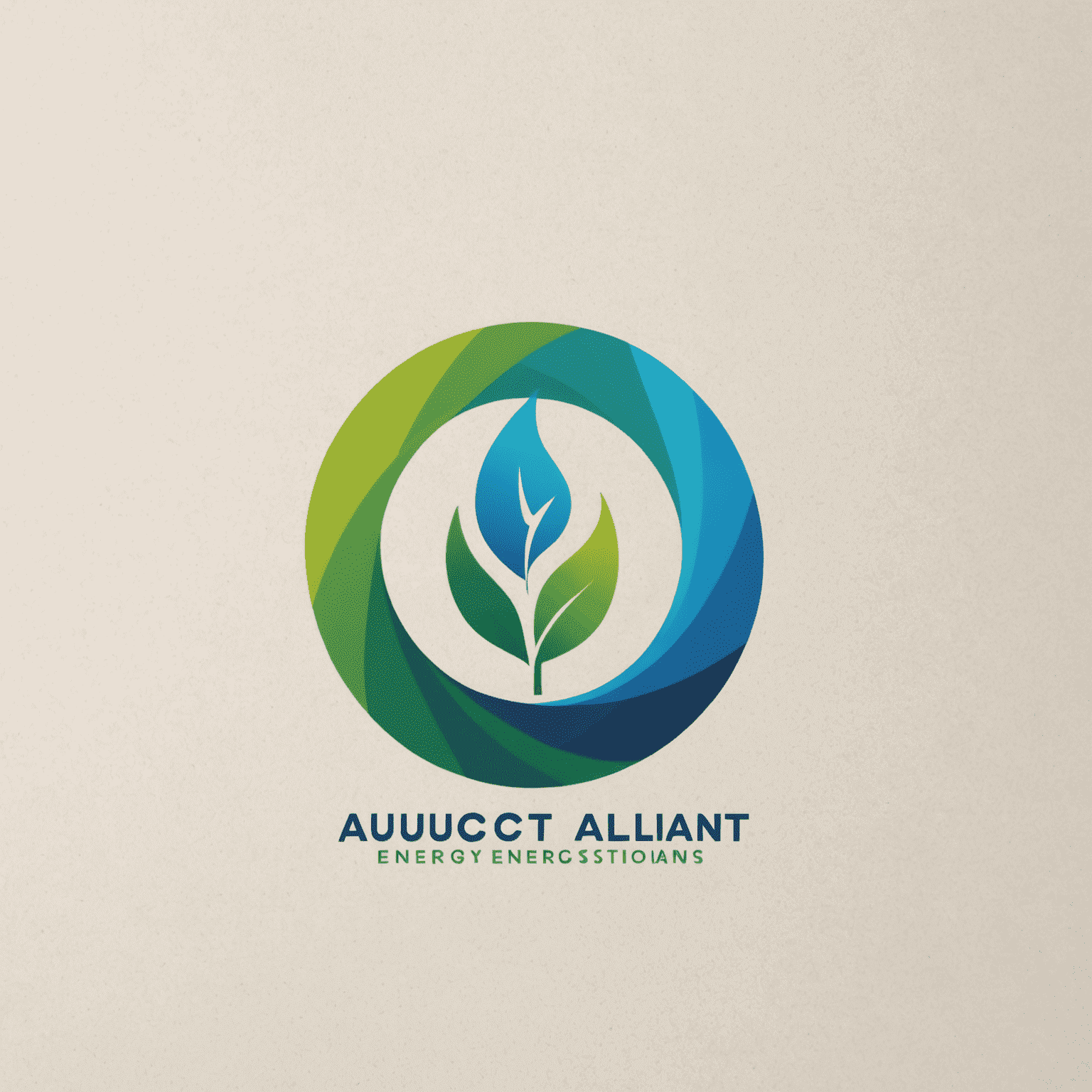 Alliant Energy Solutions logo featuring a modern, minimalist design with blue and green elements symbolizing energy and sustainability