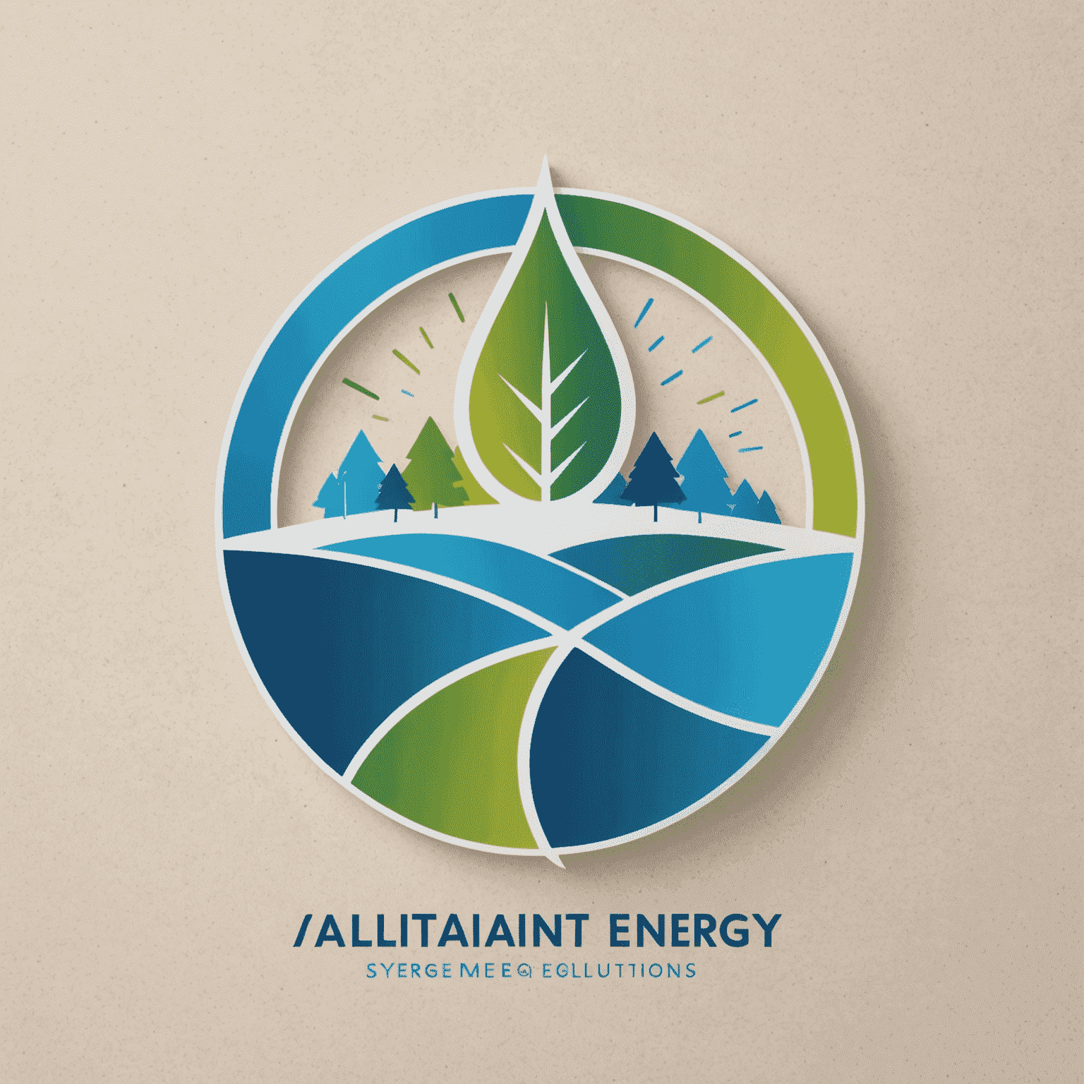 Alliant Energy Solutions logo featuring a modern, minimalist design with blue and green elements symbolizing energy and sustainability